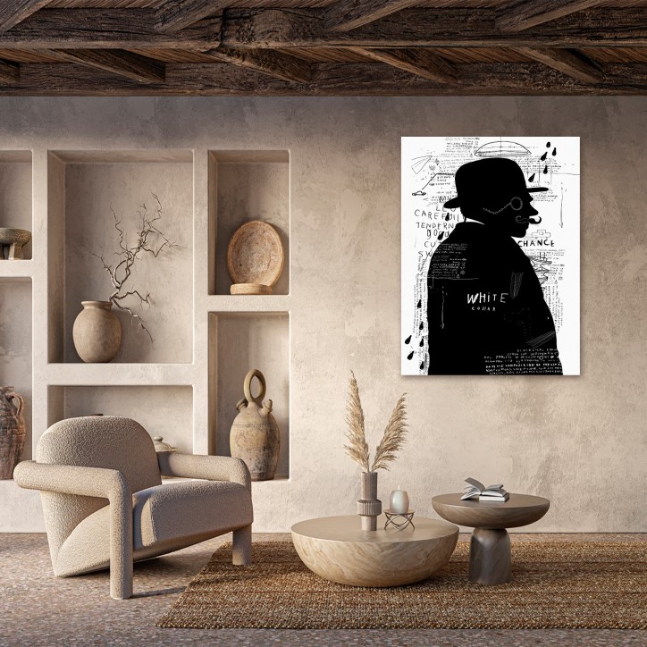 Curvart Plano Hombre Con Sombrero Y Bigote Curvart Plano Hombre Con Sombrero Y Bigote