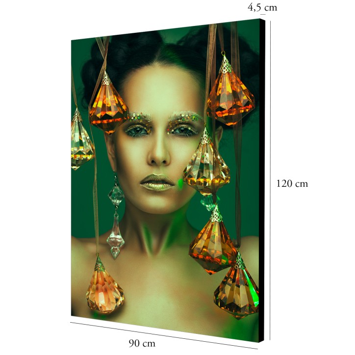Curvart Plano Mujer Colgantes Cristal Curvart Plano Mujer Colgantes Cristal