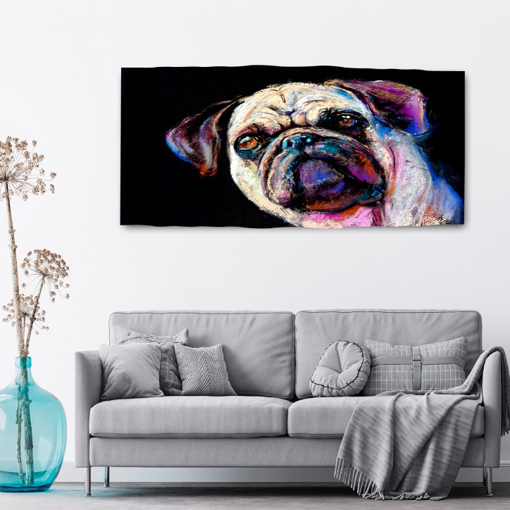 Curvart Curvo Retrato Perro Curvart Curvo Retrato Perro