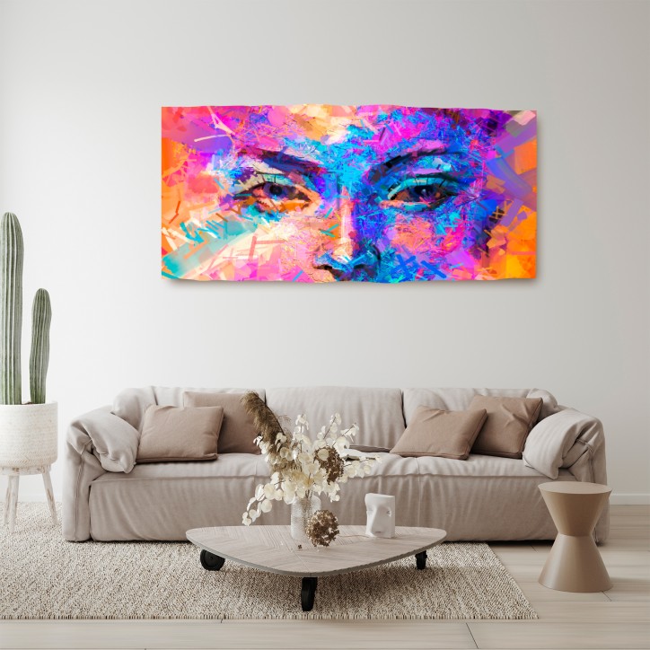 Curvart Curvo Cara Mujer Arte Moderno Curvart Curvo Cara Mujer Arte Moderno