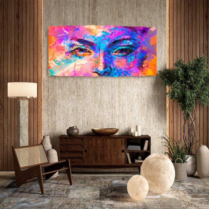 Curvart Curvo Cara Mujer Arte Moderno Curvart Curvo Cara Mujer Arte Moderno
