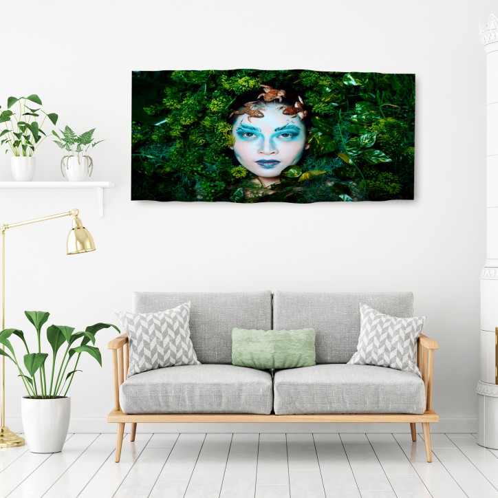 Curvart Curvo Mujer Tropical Ranas Curvart Curvo Mujer Tropical Ranas