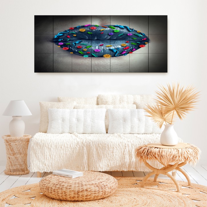 Curvart Dimensions Labios Multicolor Curvart Dimensions Labios Multicolor