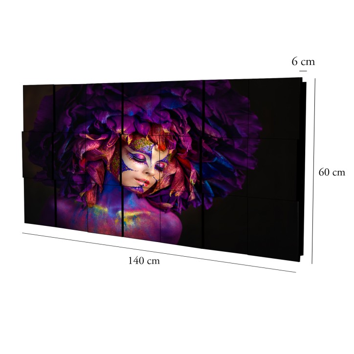 Curvart Dimensions Mujer Fantasía Flor Curvart Dimensions Mujer Fantasía Flor