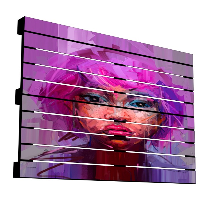 Curvart Palets Cara Femenina Colorida Curvart Palets Cara Femenina Colorida
