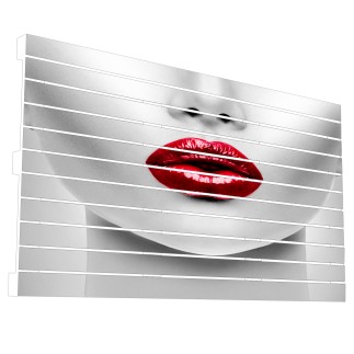 Curvart Palets Mujer Labios rojos