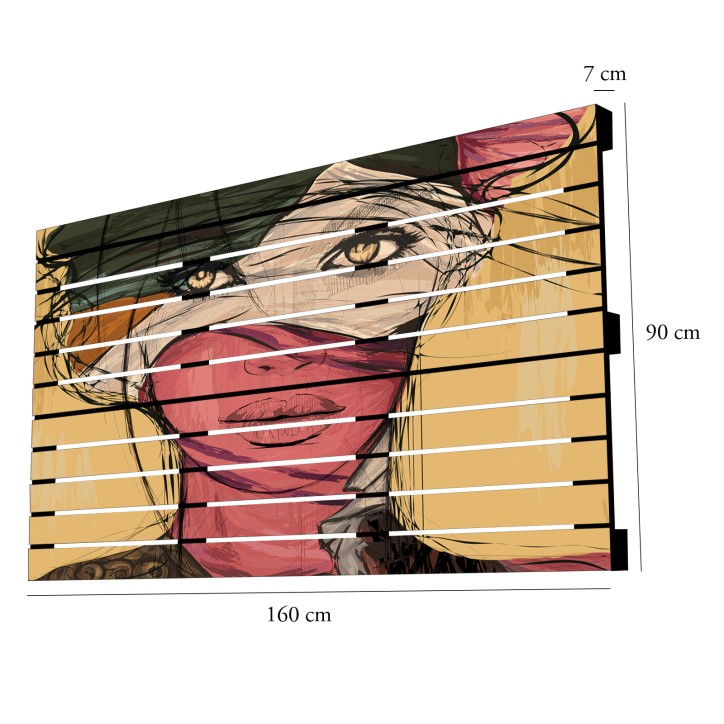 Curvart Palets Pintura Artística mujer Curvart Palets Pintura Artística mujer