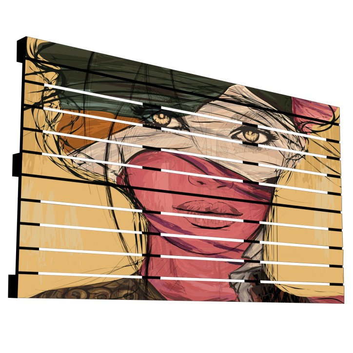 Curvart Palets Pintura Artística mujer Curvart Palets Pintura Artística mujer