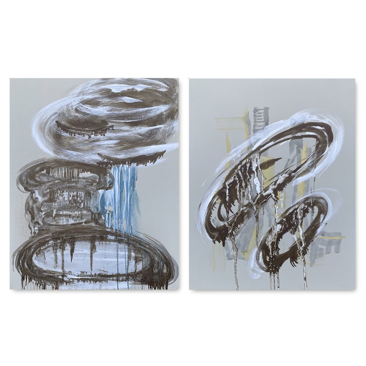 Pintura Original Abstracto Circulos Aguados Pintura Original Abstracto Circulos Aguados