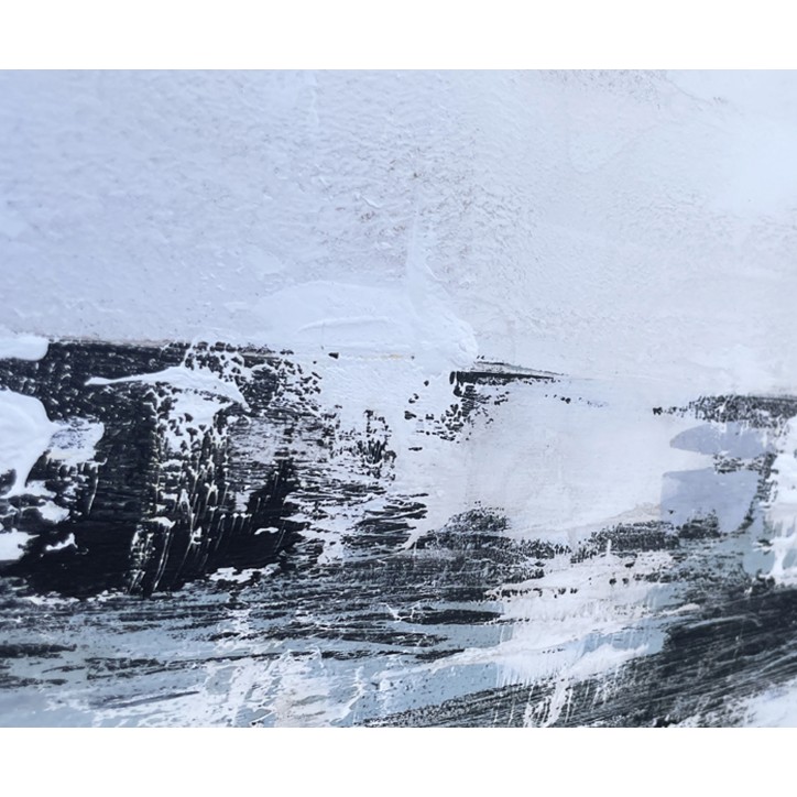 Pintura Original Abstracto Apariencia Negro Pintura Original Abstracto Apariencia Negro