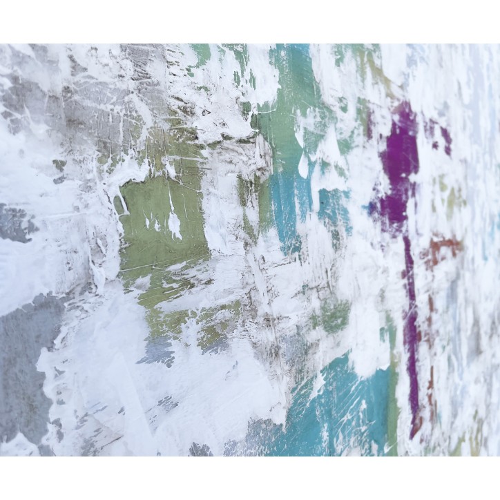 Pintura Original Abstracto Moteado Multicolor Pintura Original Abstracto Moteado Multicolor