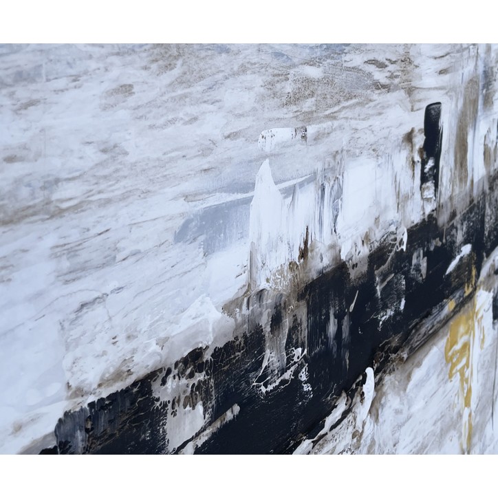 Pintura Original Abstracta Salpicadura negra Pintura Original Abstracta Salpicadura negra