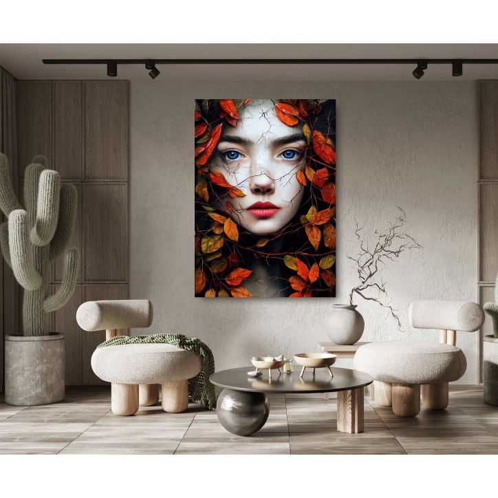 Cuadro Plano Fotografía Diseño Woman Otoño Cuadro Plano Fotografía Diseño Woman Otoño