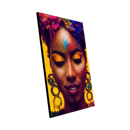 Cuadro Plano Fotografía Diseño Belleza Africana