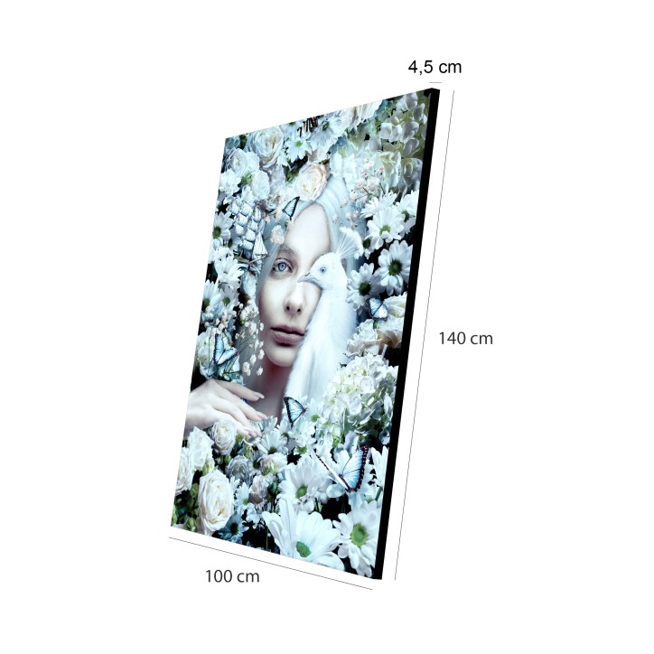 Cuadro Plano Fotografía Diseño Mujer Albina Cuadro Plano Fotografía Diseño Mujer Albina