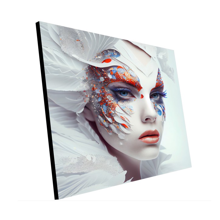 Cuadro Plano Fotografía Diseño Mujer Mirada Fija Cuadro Plano Fotografía Diseño Mujer Mirada Fija