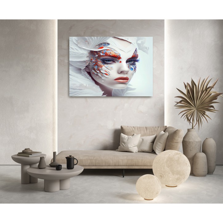 Cuadro Plano Fotografía Diseño Mujer Mirada Fija Cuadro Plano Fotografía Diseño Mujer Mirada Fija