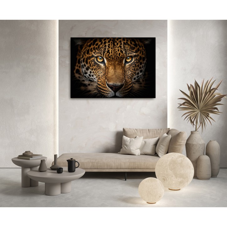 Cuadro Plano Fotografía Diseño Jaguar Mirada Desafiante Cuadro Plano Fotografía Diseño Jaguar Mirada Desafiante